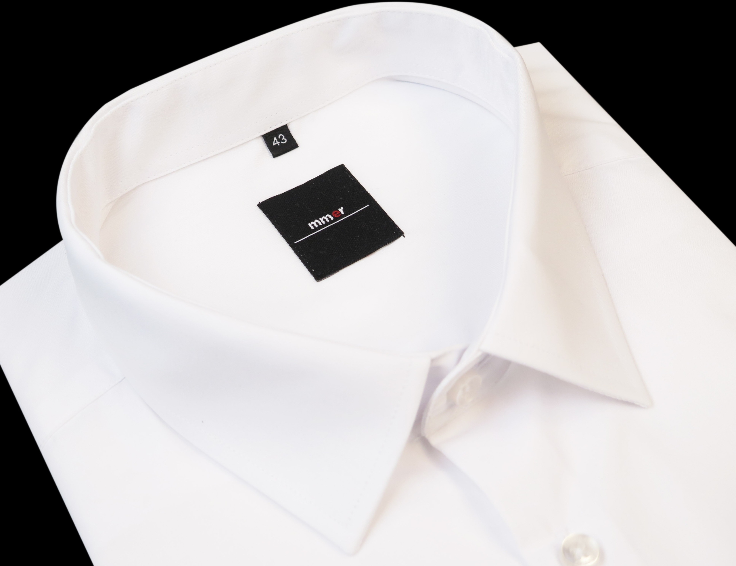 BIAŁA KOSZULA DŁUGI RĘKAW MMER 001 176-182 36-SLIM Marka inna