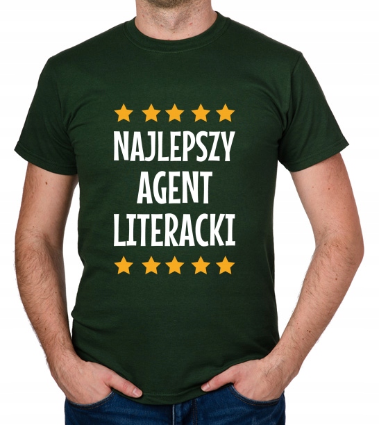 

koszulka Najlepszy Agent Literacki prezent