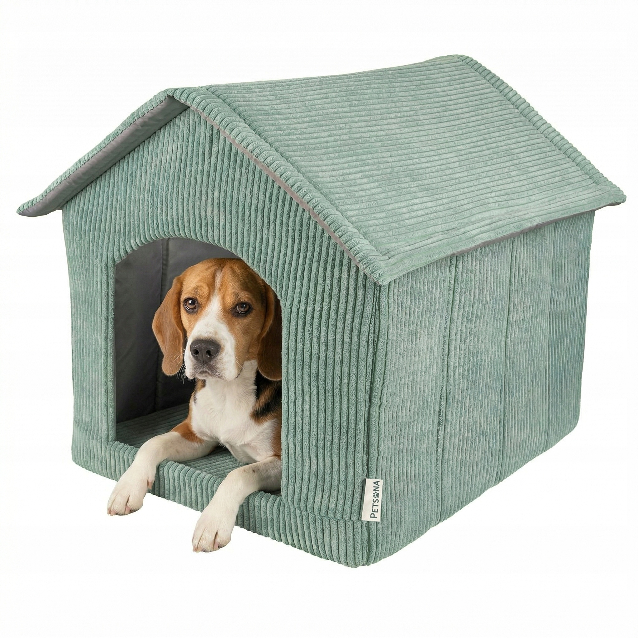 Petsona buda Legowisko piankowy domek Dla Psa zielony XL
