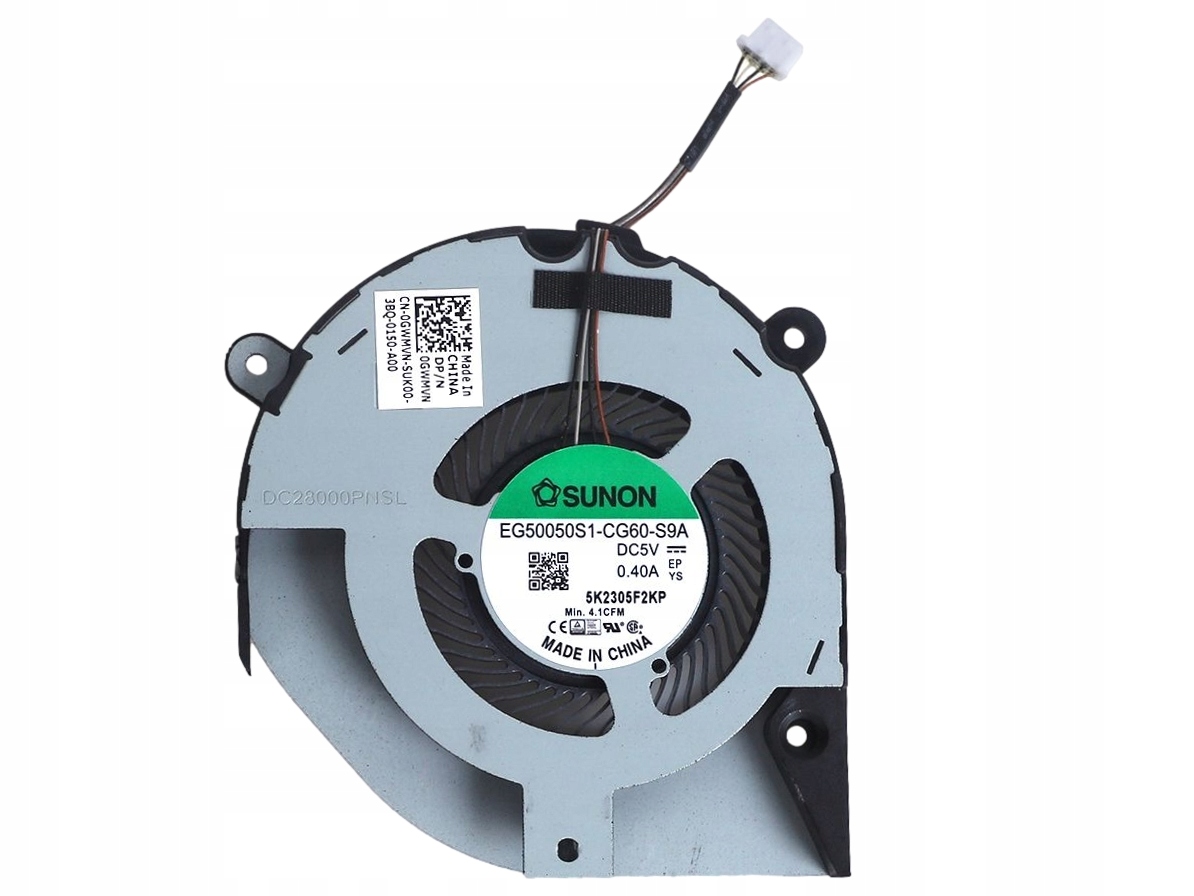 Wentylator Do Dell Latitude 5400 5401 5402 5405 5410 P98G 0GWMVN 0T9T4M