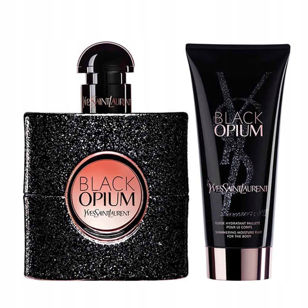 Sada Yves Saint Laurent: Black Opium, Hydratační tělové mléko, 50 ml Black