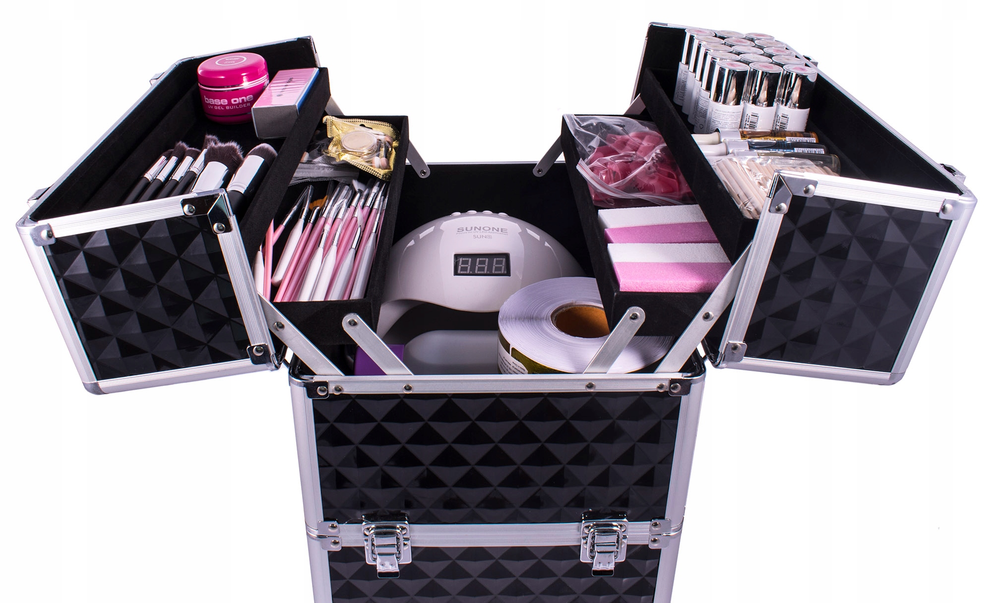 SUNONE KUFEREK KOSMETYCZNY XL NA KOSMETYKI LAKIERY Marka SUNONE