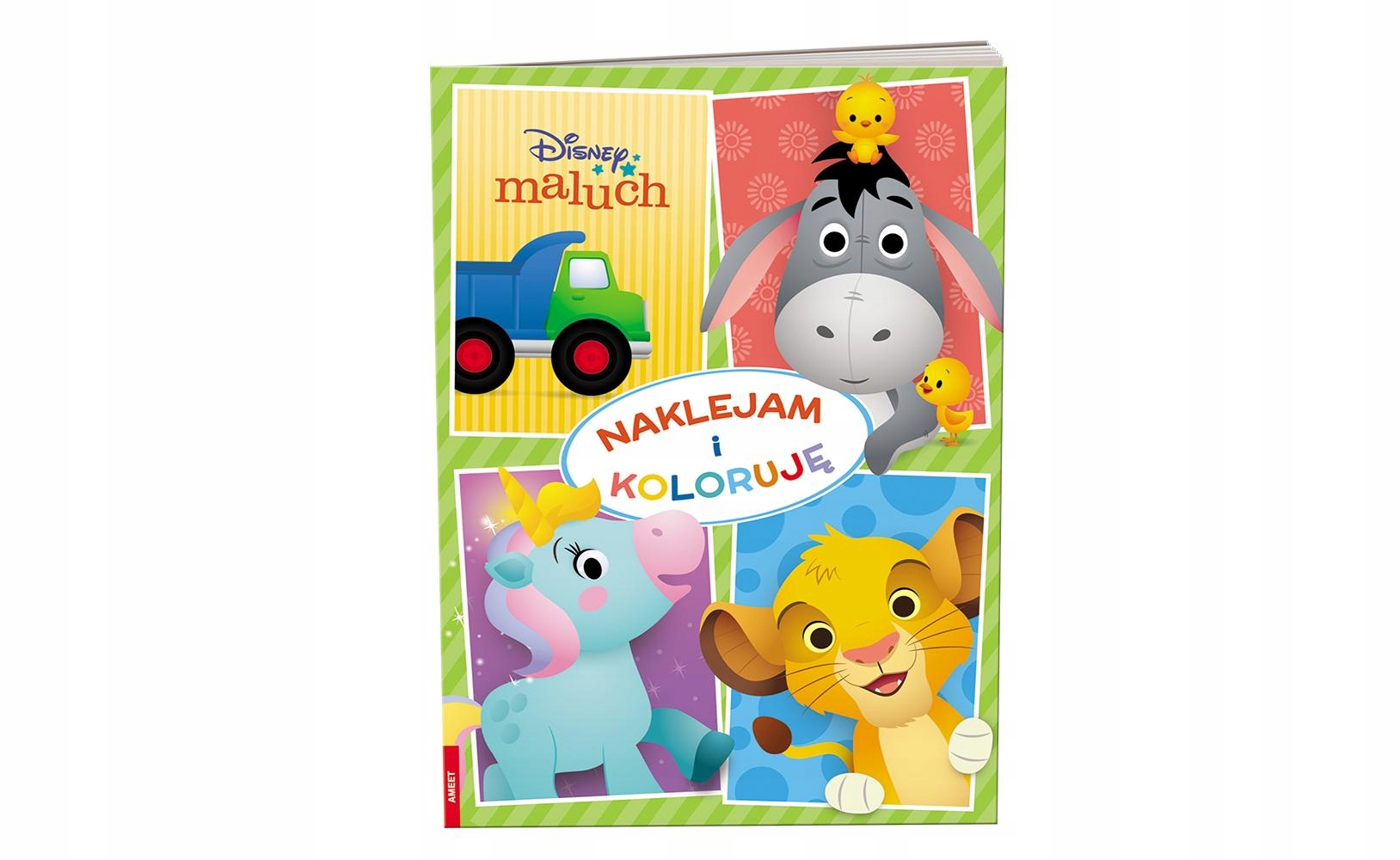 Disney Maluch Naklejam i koloruję Ameet