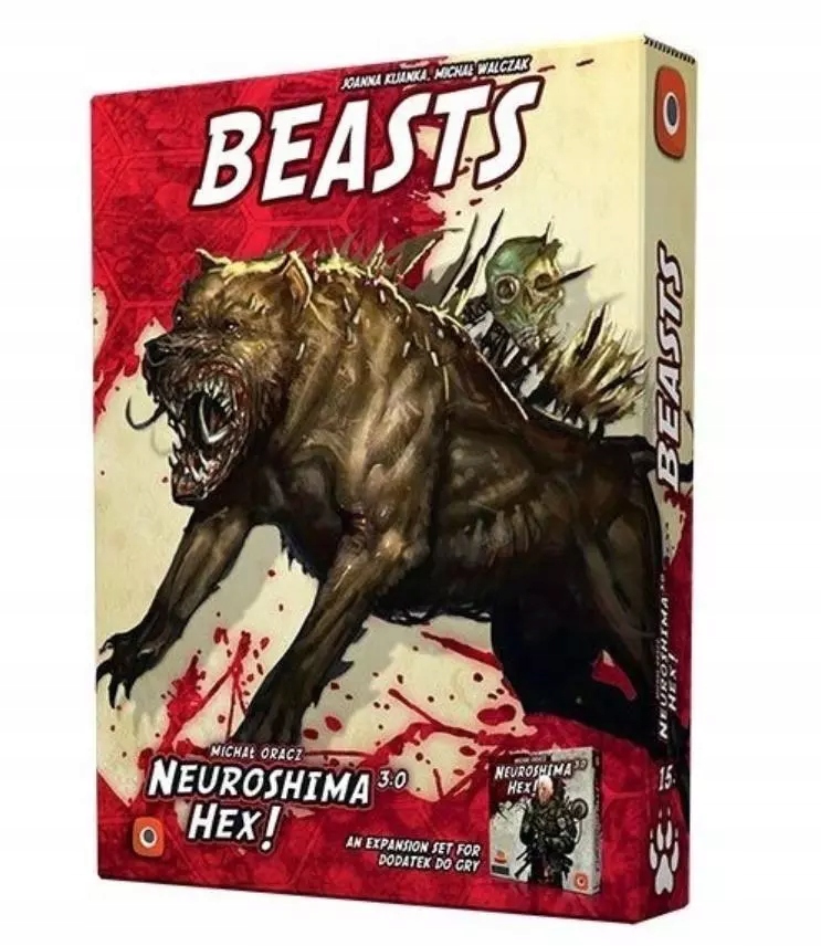 Neuroshima Hex 3.0. Beasts, dodatek do gry. Portal Games