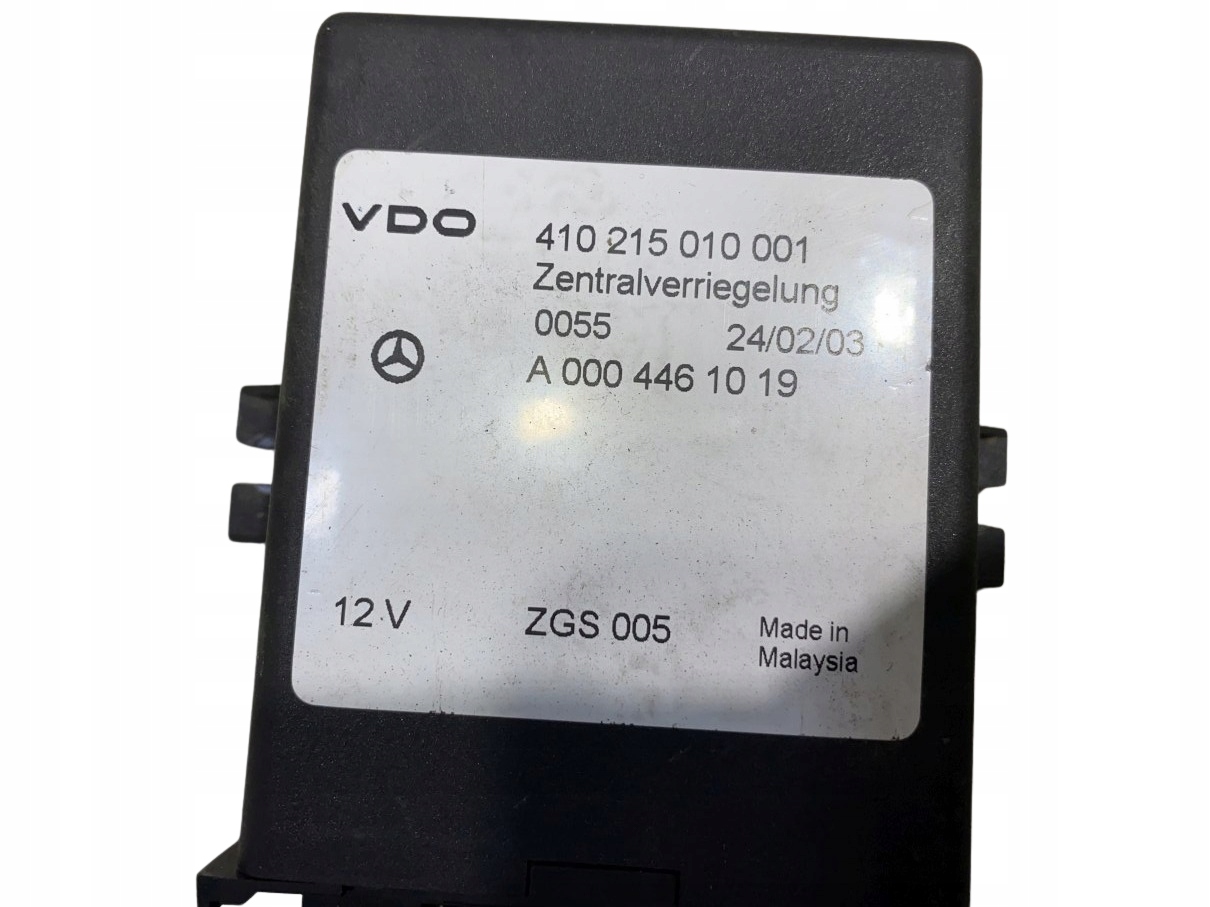 Module Central de la serrure VITO W638 2.2 CDI A0004461019