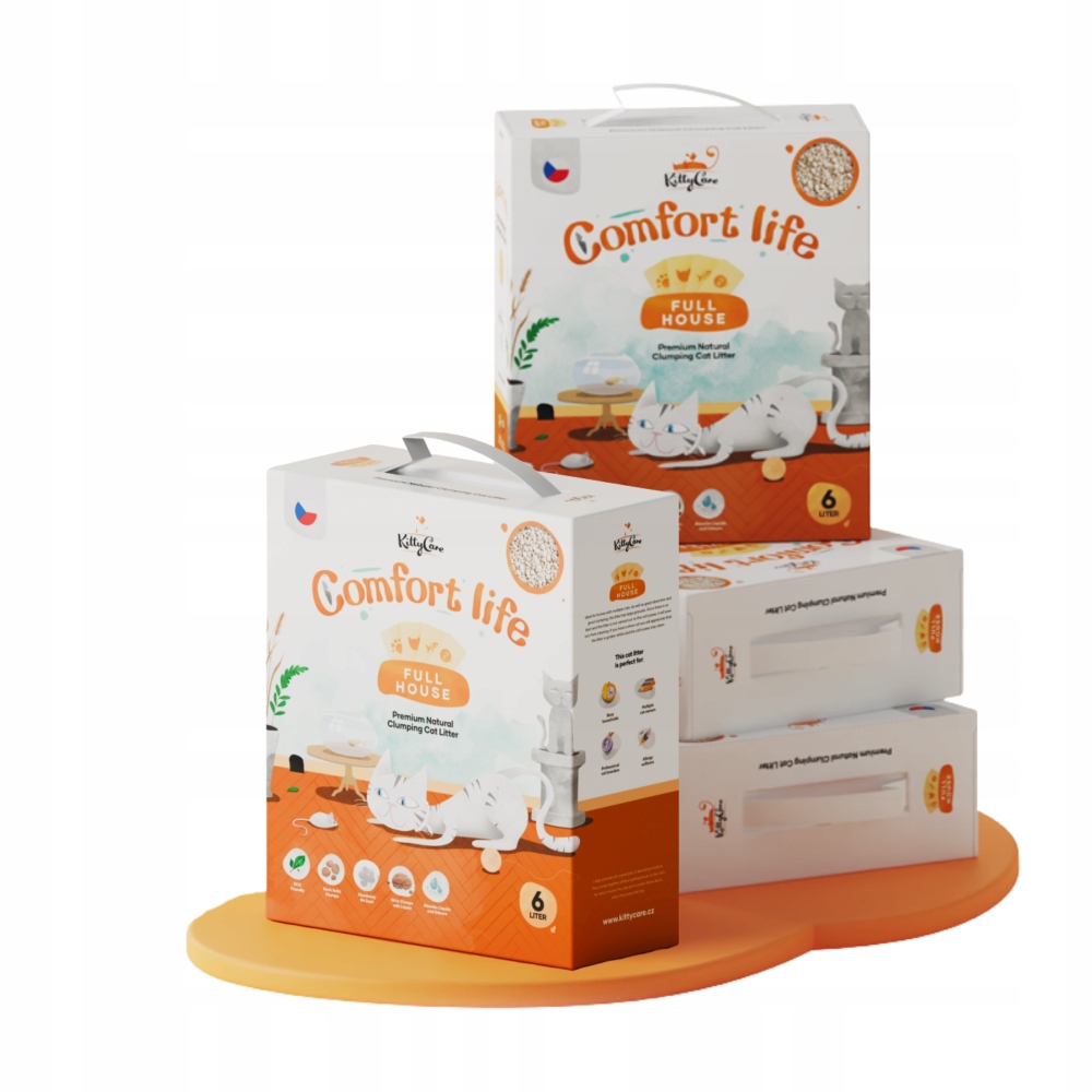 Levně 4x Stelivo Full House, 6 l