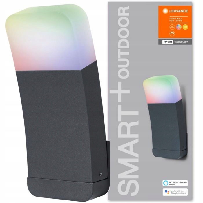 Ledvance Led nástěnné svítidlo 9W Rgb+w Smart+ WiFi Curve