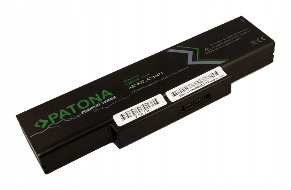 Patona baterie pro ntb Asus A32-K72 5200mAh Li-Ion 11,1V Premium
