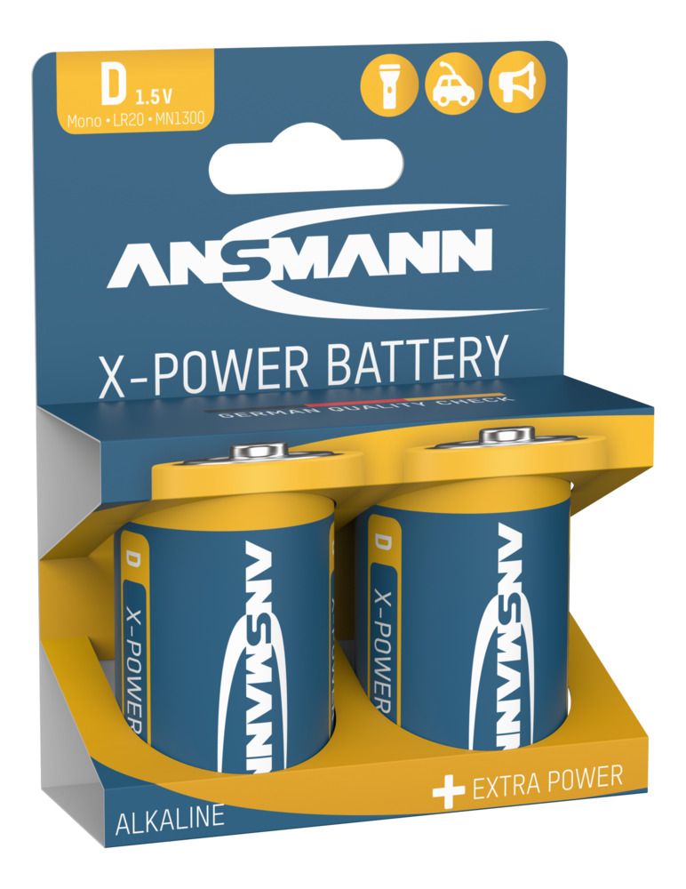 Baterie alkaliczne Ansmann XPower D LR20 2 szt