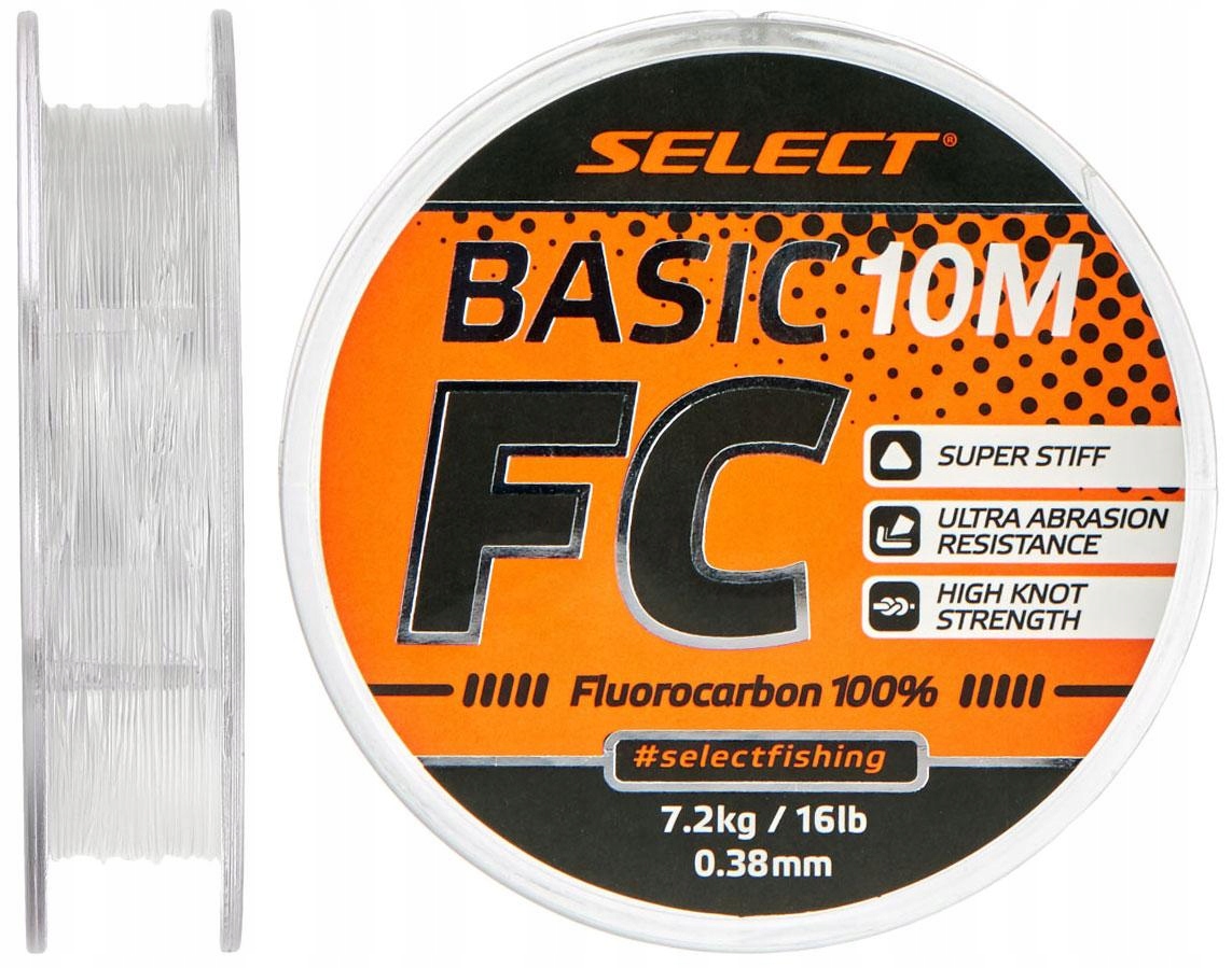 Select fluorocarbon Basic Fc 10m 0.28mm 10lb/4.3kg