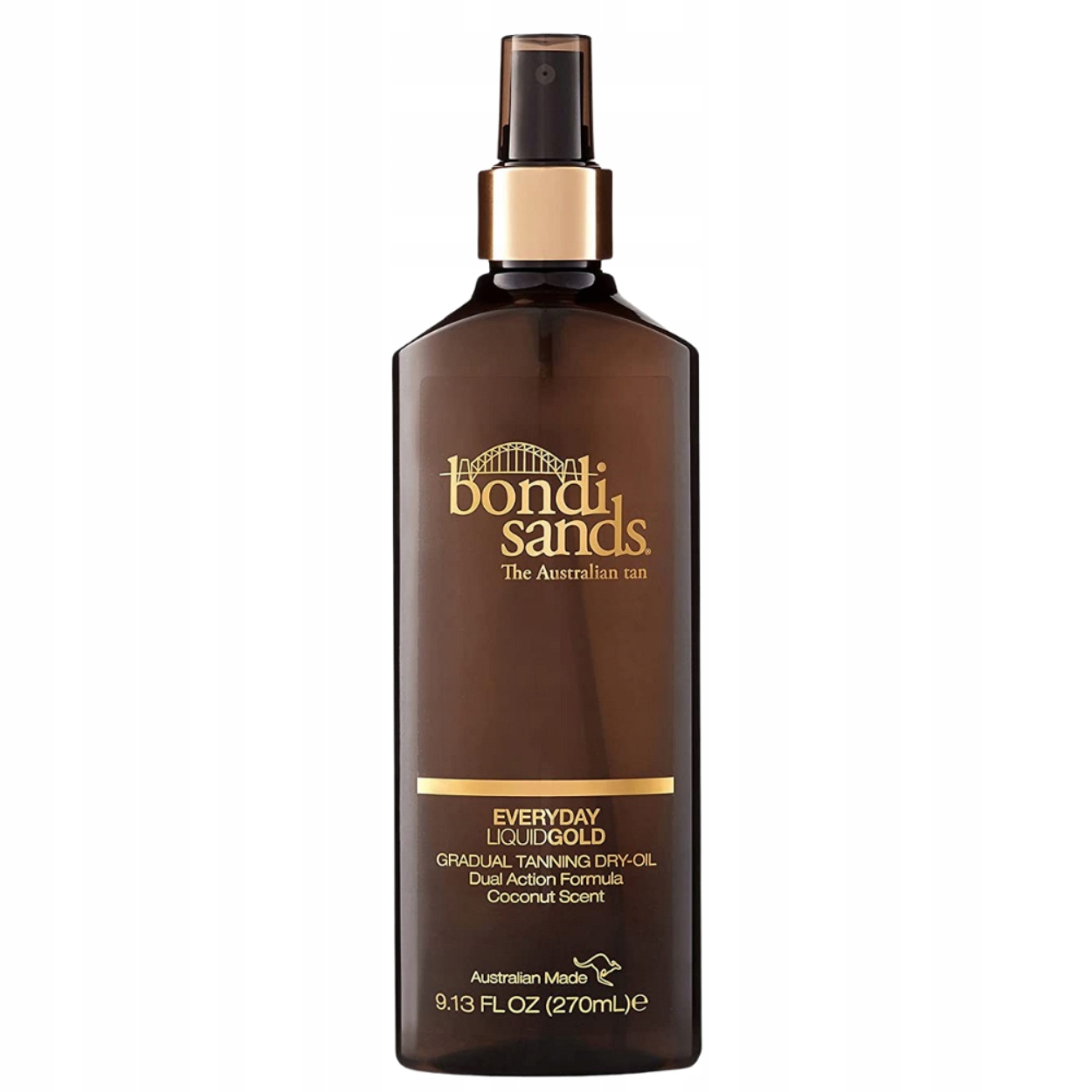 Suchý samoopalovací sprej Tropický sprej Bondi Sands Liquid Gold 270 ml