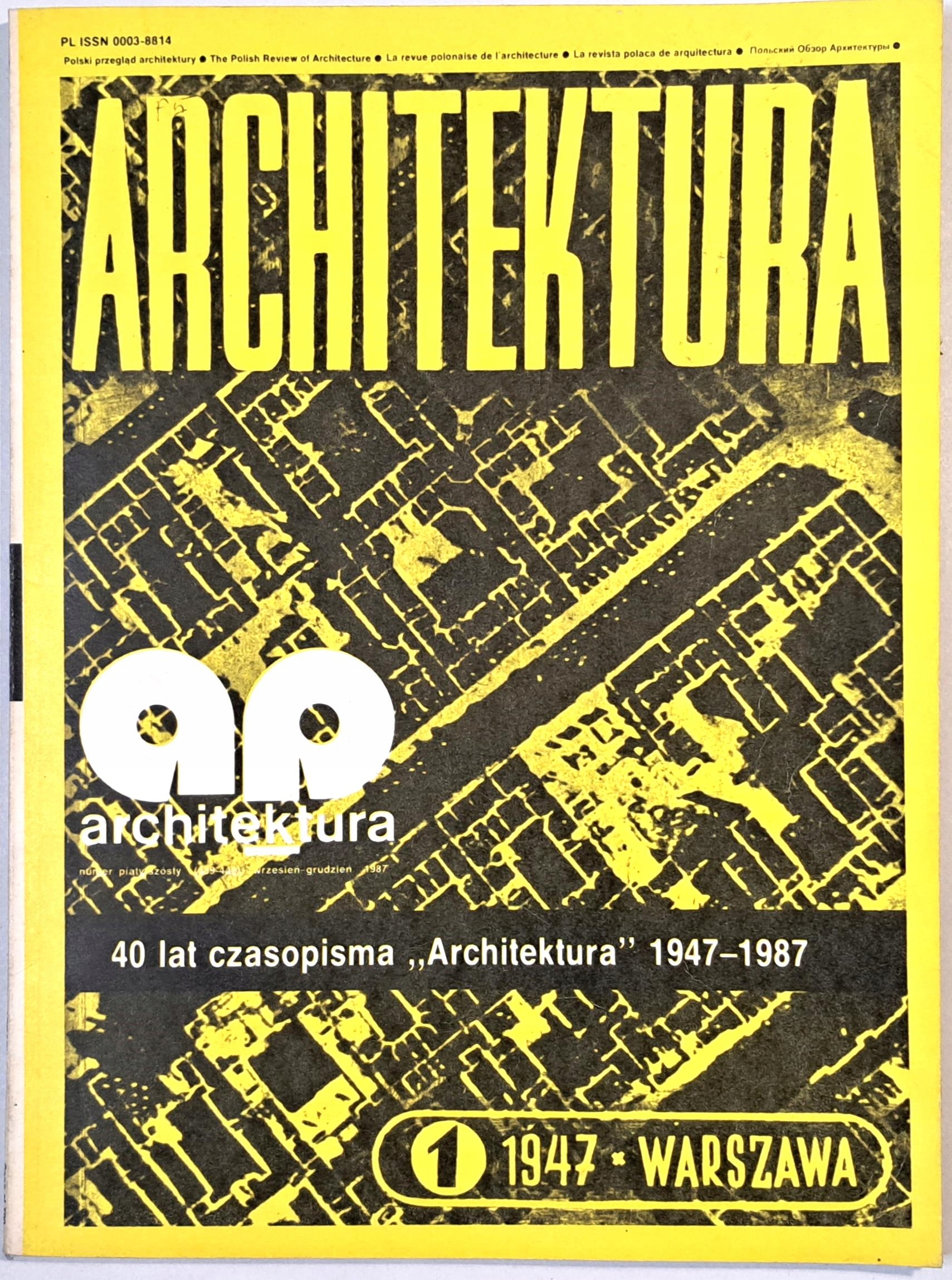 ARCHITEKTURA 5-6 1987