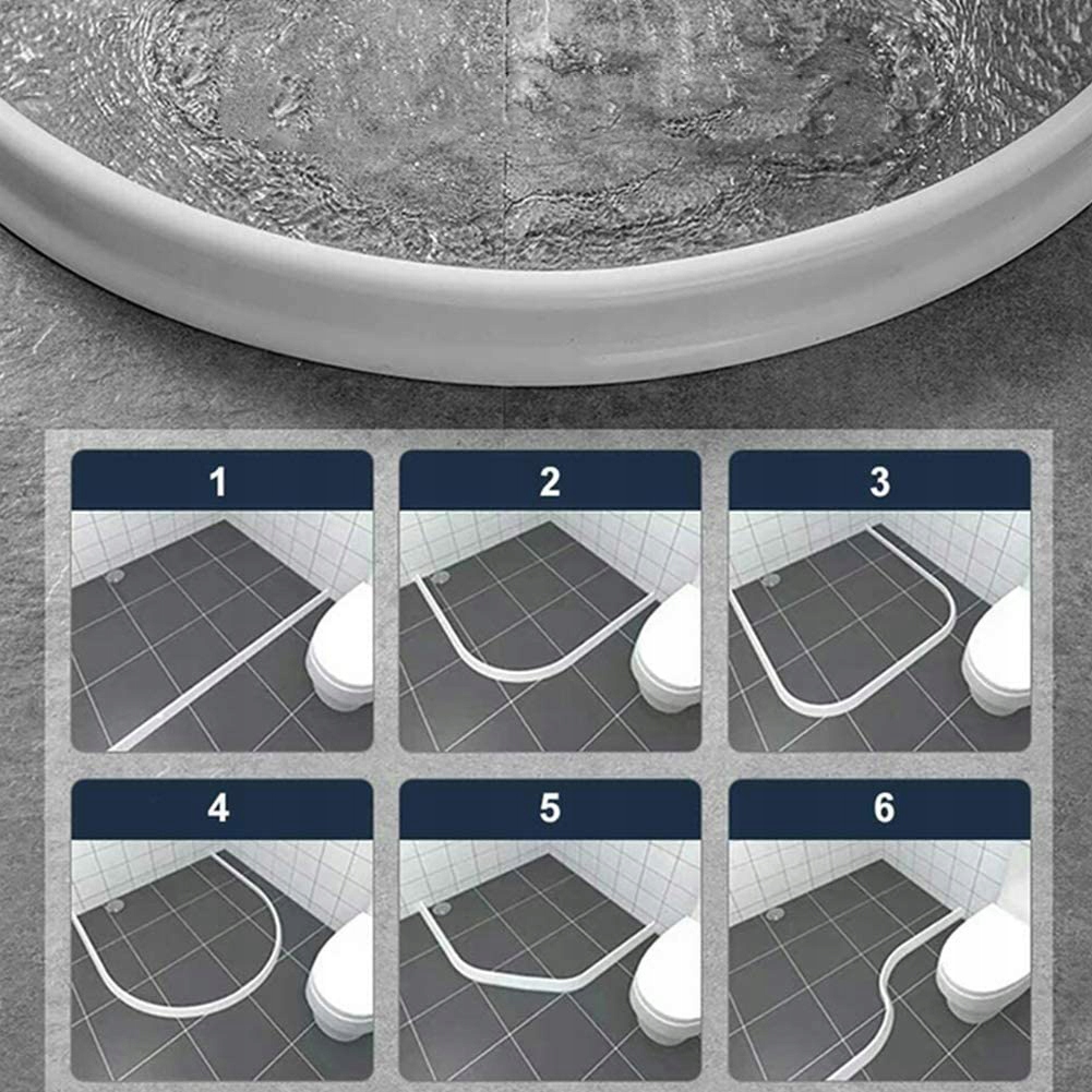 PRÓG PRYSZNICOWY BARIERA WODNA ZAPORA WODNA 200CM BIAŁY Rodzaj taśma uszczelniająca