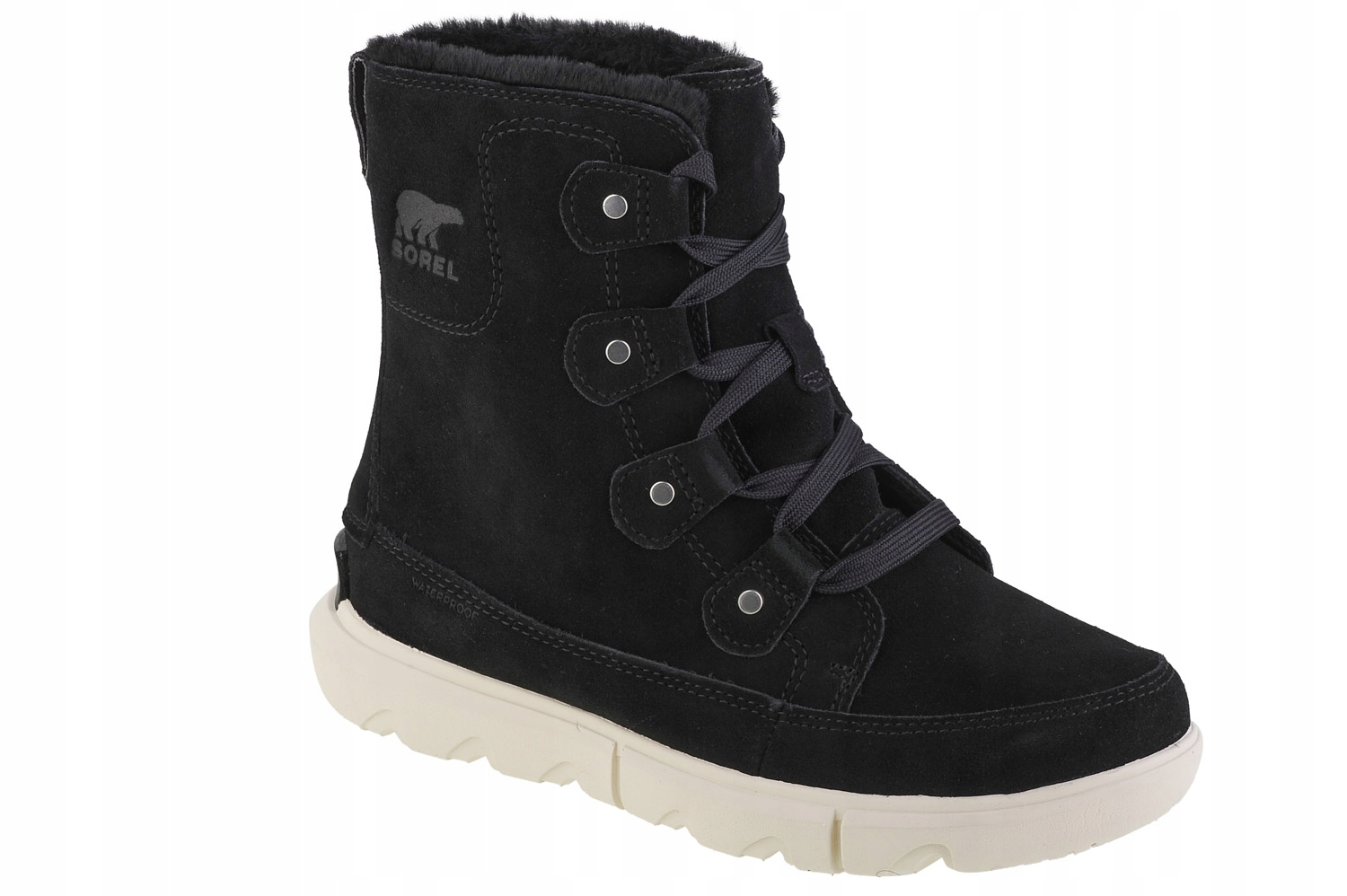 Sorel Explorer Next Joan Wp [39] Dámské semišové sněhule Černé