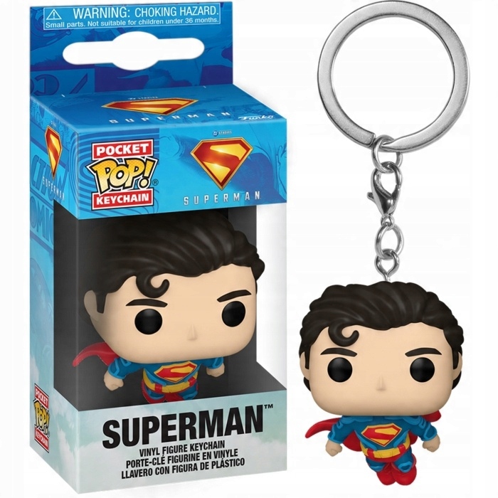 Funko Pop Superman: Keychain Superman