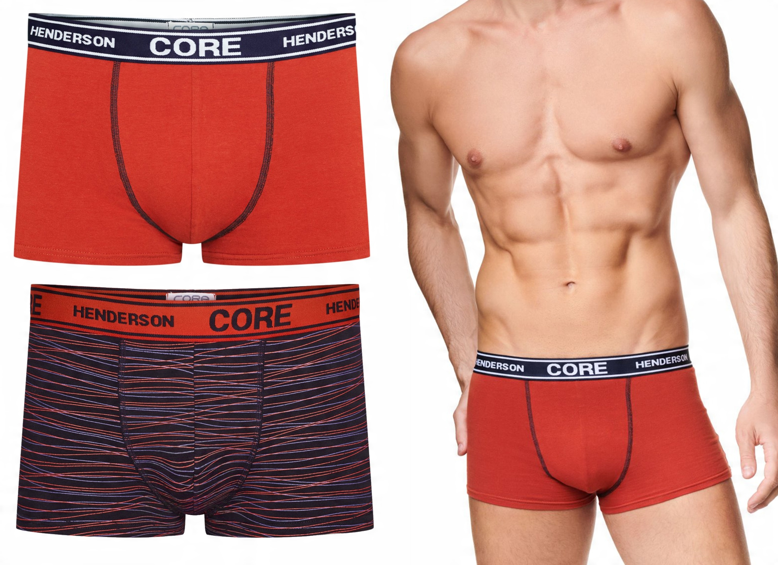 

Bokserki Henderson Core 39321-MLC Area 2-pak XL