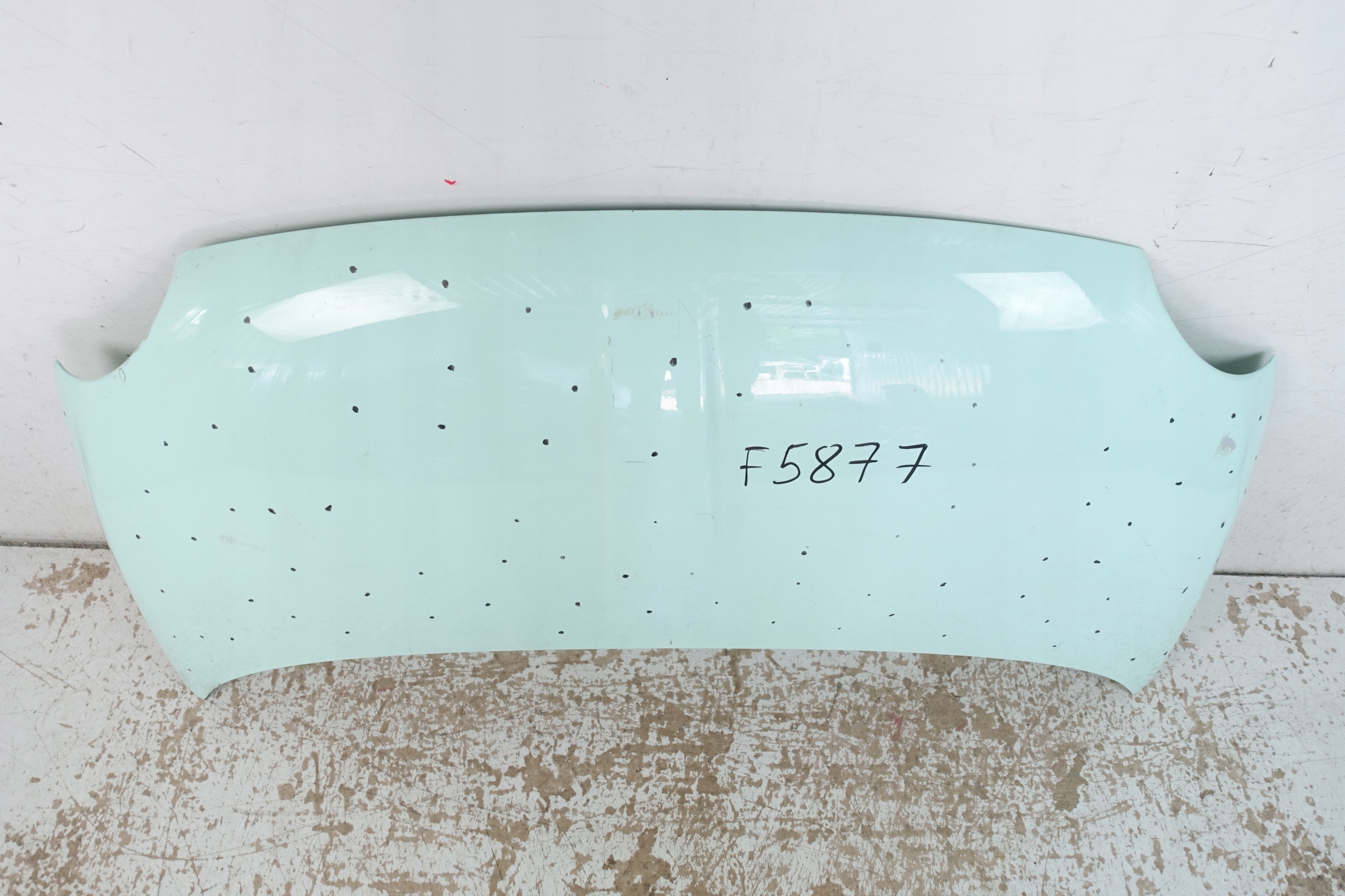 FIAT 500 2007- Abdeckung motorhaube Hagel!
