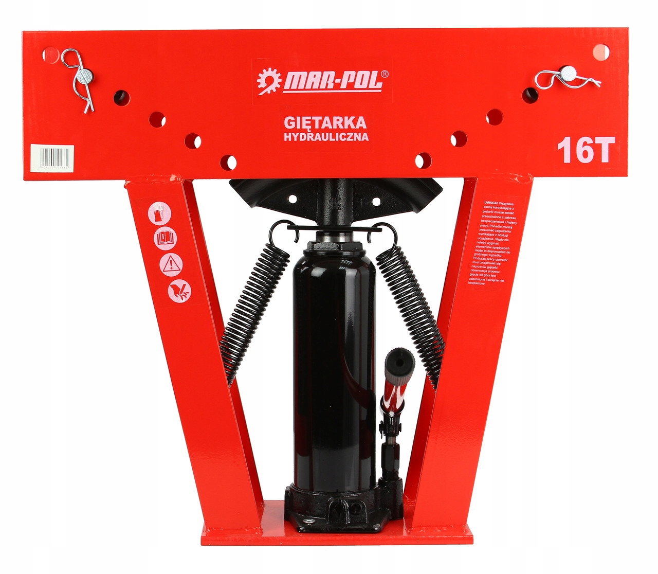 ГІДРАВЛІЧНИЙ ТРУБОГИБНИЙ МАШИНА 16 ТОНН 8 ПРОФІЛІВ Модель M55671