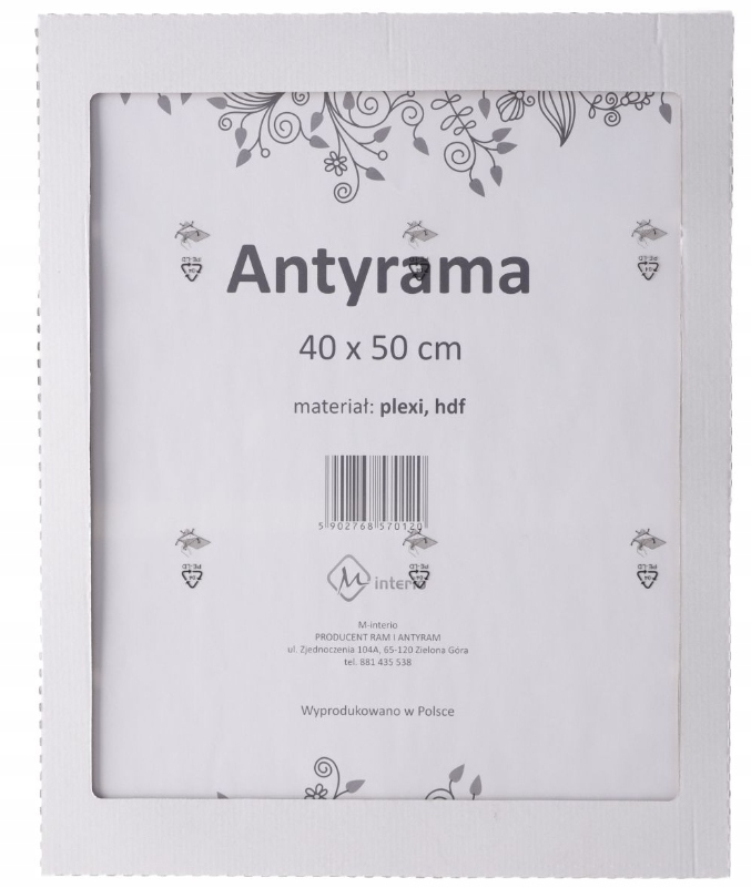 

M-Interio, Antyrama plexi 50x40 cm