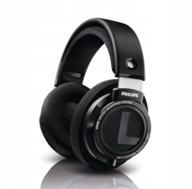 Słuchawki nauszne Philips SHP9500 Czarne