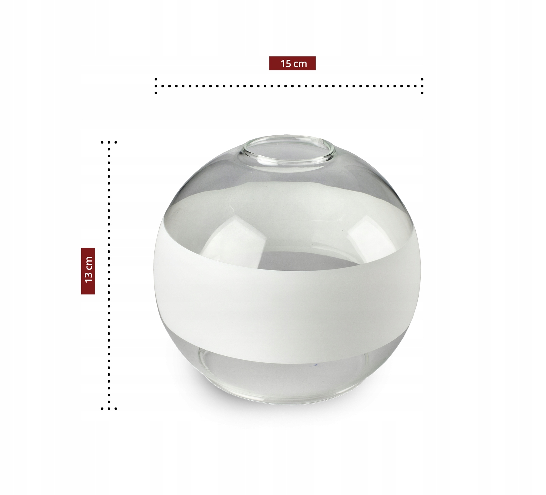 Lampa Wisząca Sufitowa Żyrandol Biała Szklane Kule White Belt EZ4 LED E27 Długość/wysokość 80 cm