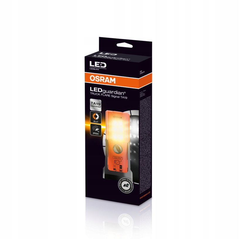 Osram lampa ostrzegawcza LEDguardian Signal TA19 Light Source LED