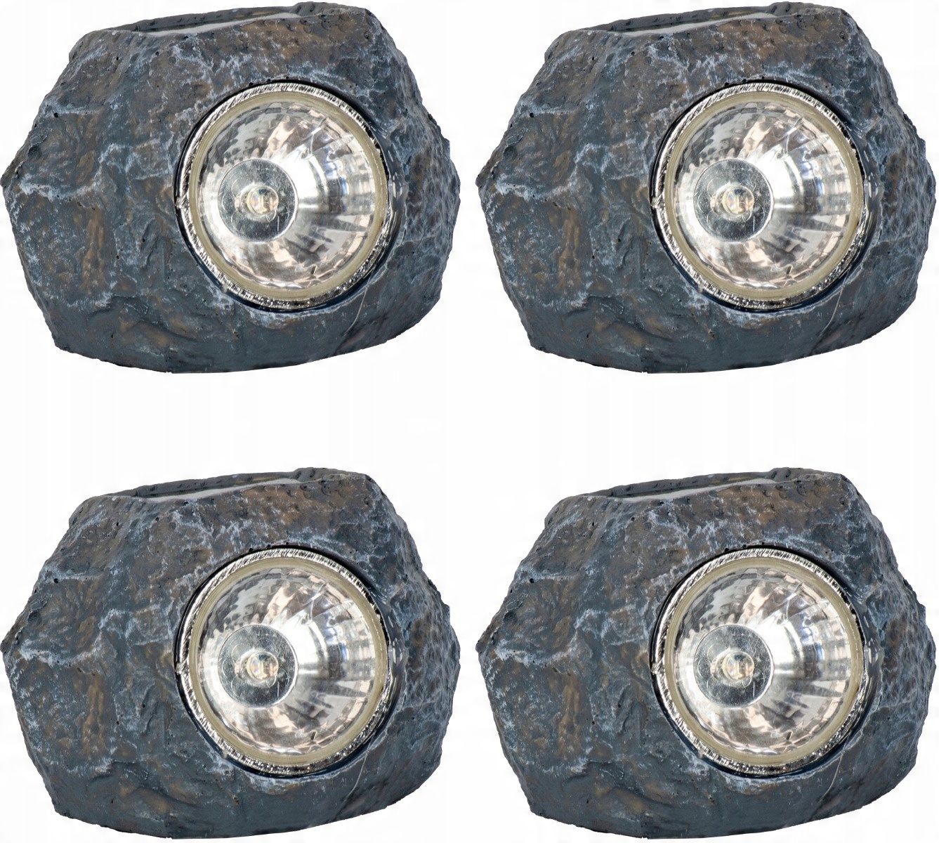 

4x Kamień Solarny Lampa Ogrodowa Led Imitacja