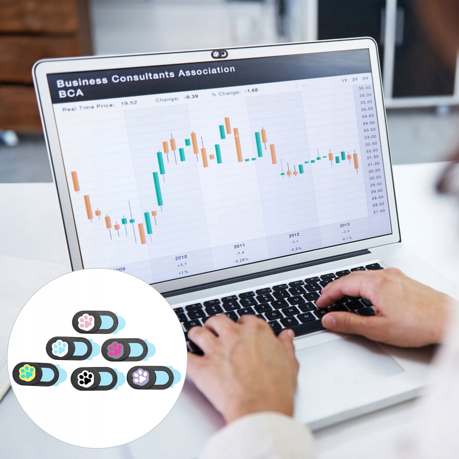 SUWAK OSŁONY KAMERY INTERNETOWEJ NOTATNIK KOMPUTEROWY Marka bez marki