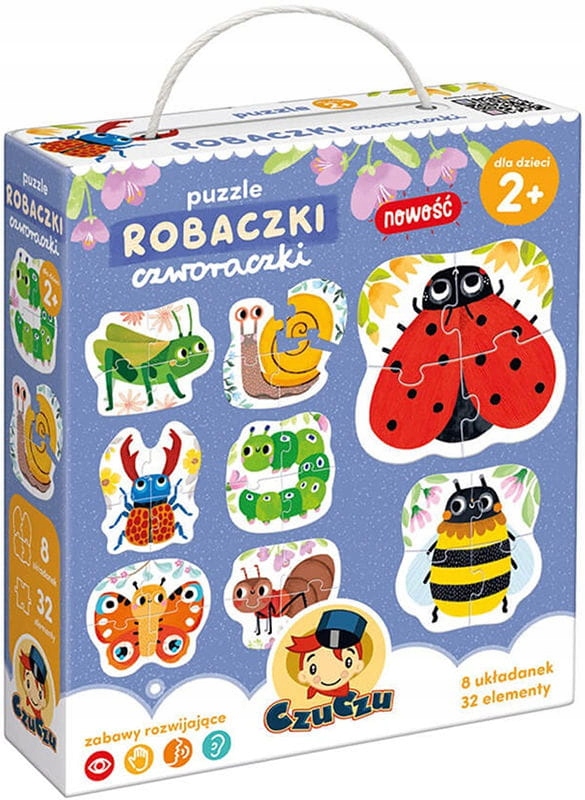CZUCZU puzzle dla dzieci baczki Czworaczki 2+