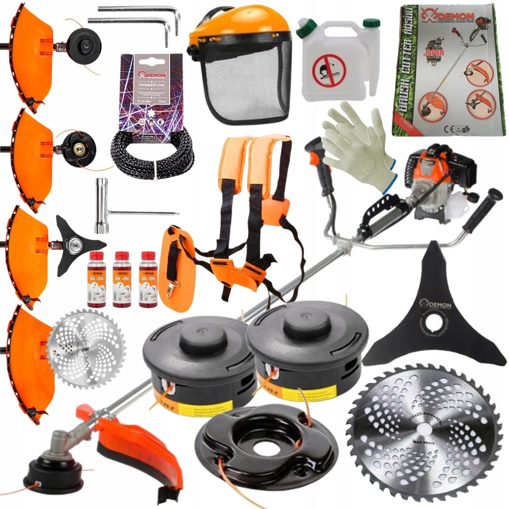 Motorový Křovinořez Na Trávy Keřů Demon