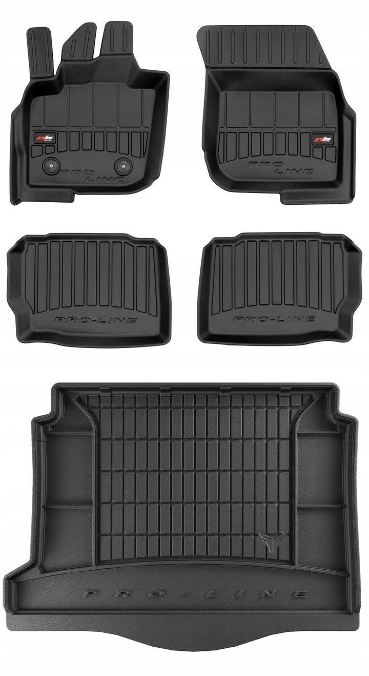 Set 3D gumové rohože Ford Mondeo Mk5 Kombi Hybrid od roku 2019- zw