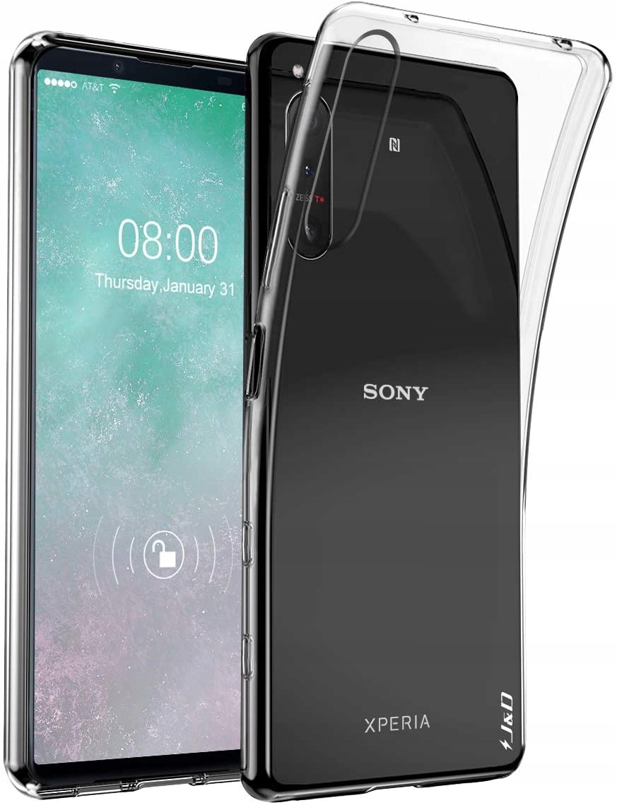 

Etui Silikon Do Sony Xperia 5 II Szkło 9H