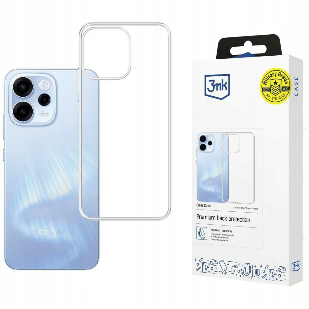 Etui 3mk Clear Case na Oppo Reno 15 5G (CPH2825) przezroczyste 3mk
