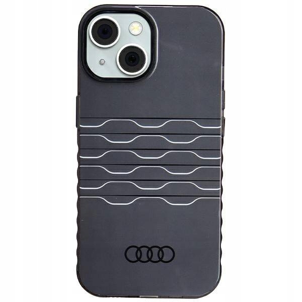 Pouzdro pro iPhone 15 14 13 6.1" Audi, černé