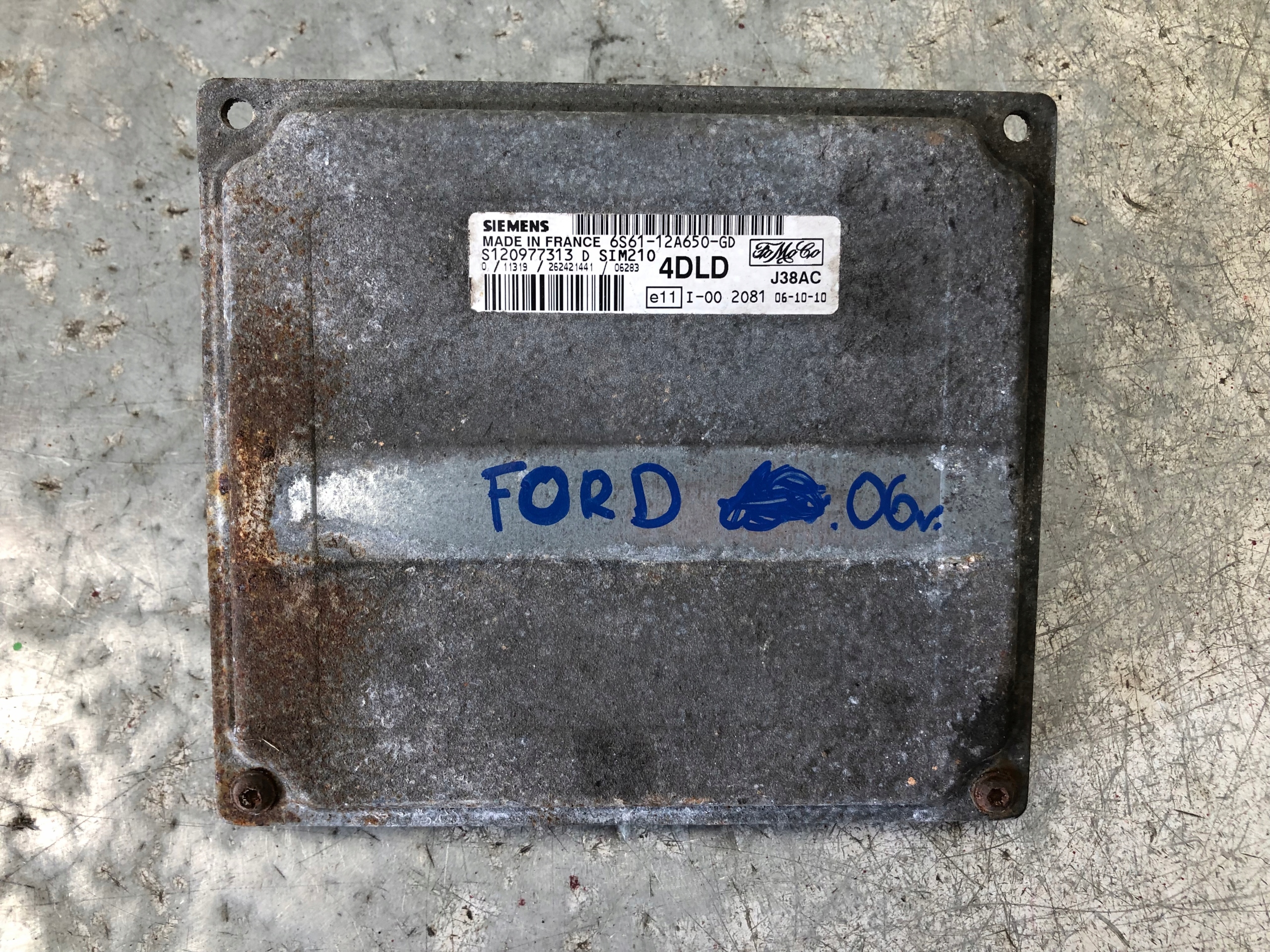 computer Motore FORD 6S61-12A650-GD