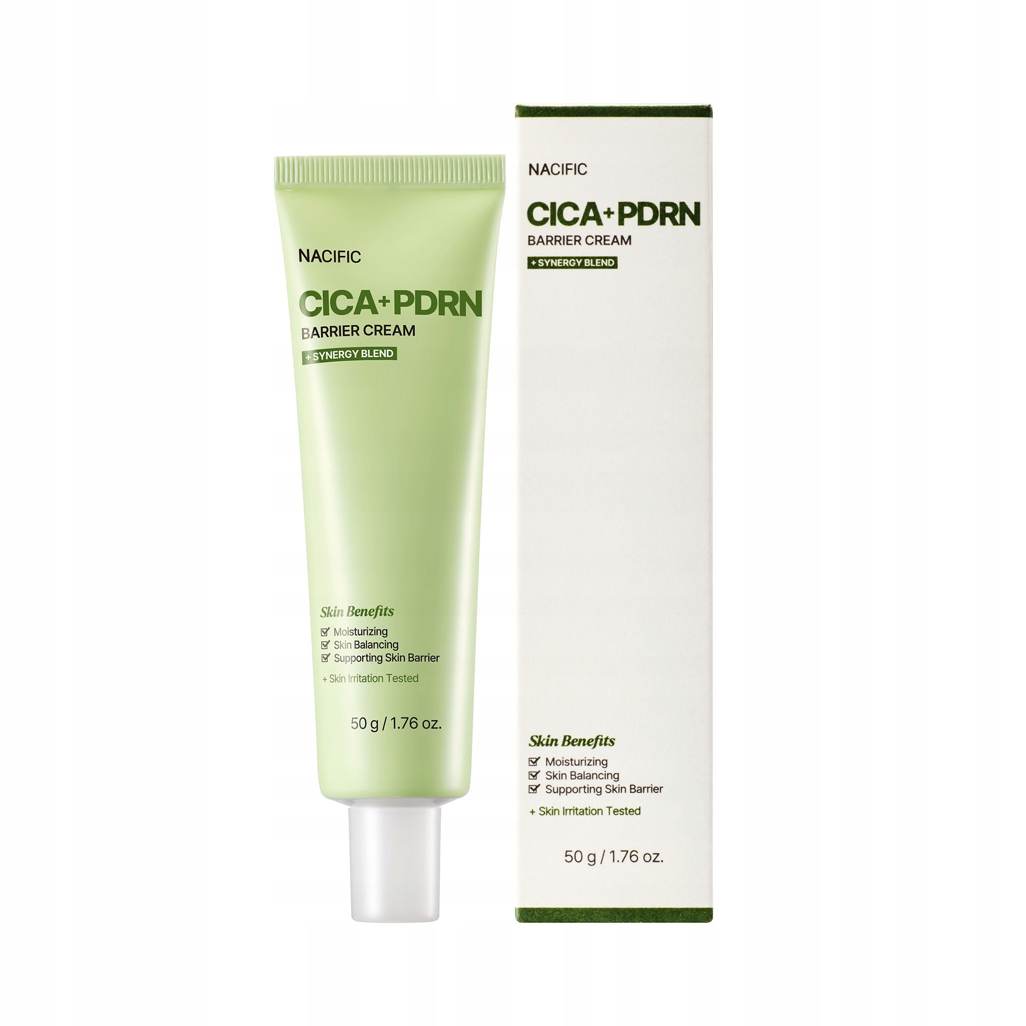 Nacific Cica Pdrn Odbudowujący krem barierowy do cery wrażliwej