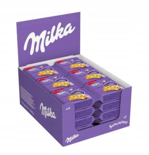 Levně 24 x 52 g Milka sušenky Sensations Cookies Karton