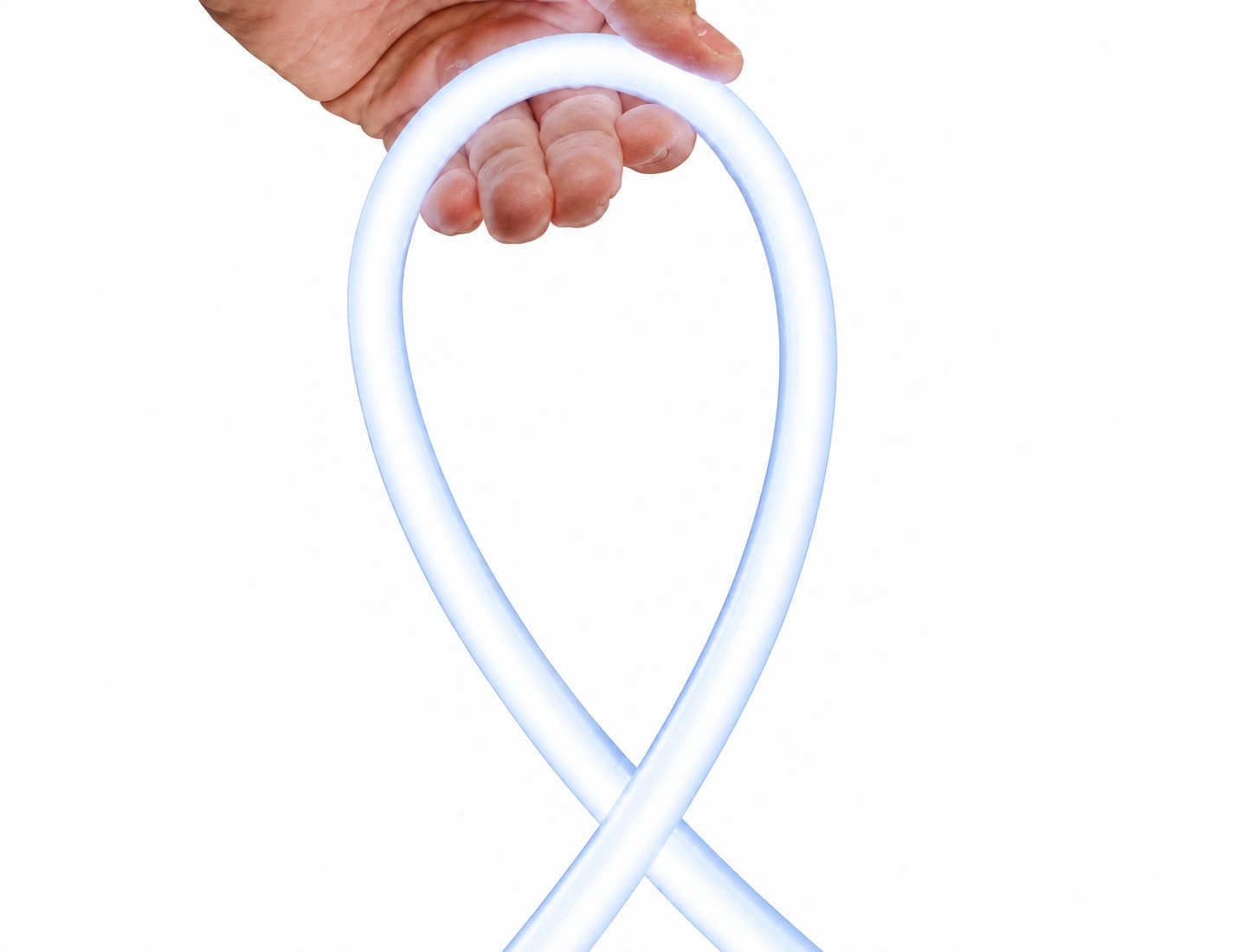 Elastyczny pancerz PCV neonu LED Flex 360 do zastosowań zewnętrznych