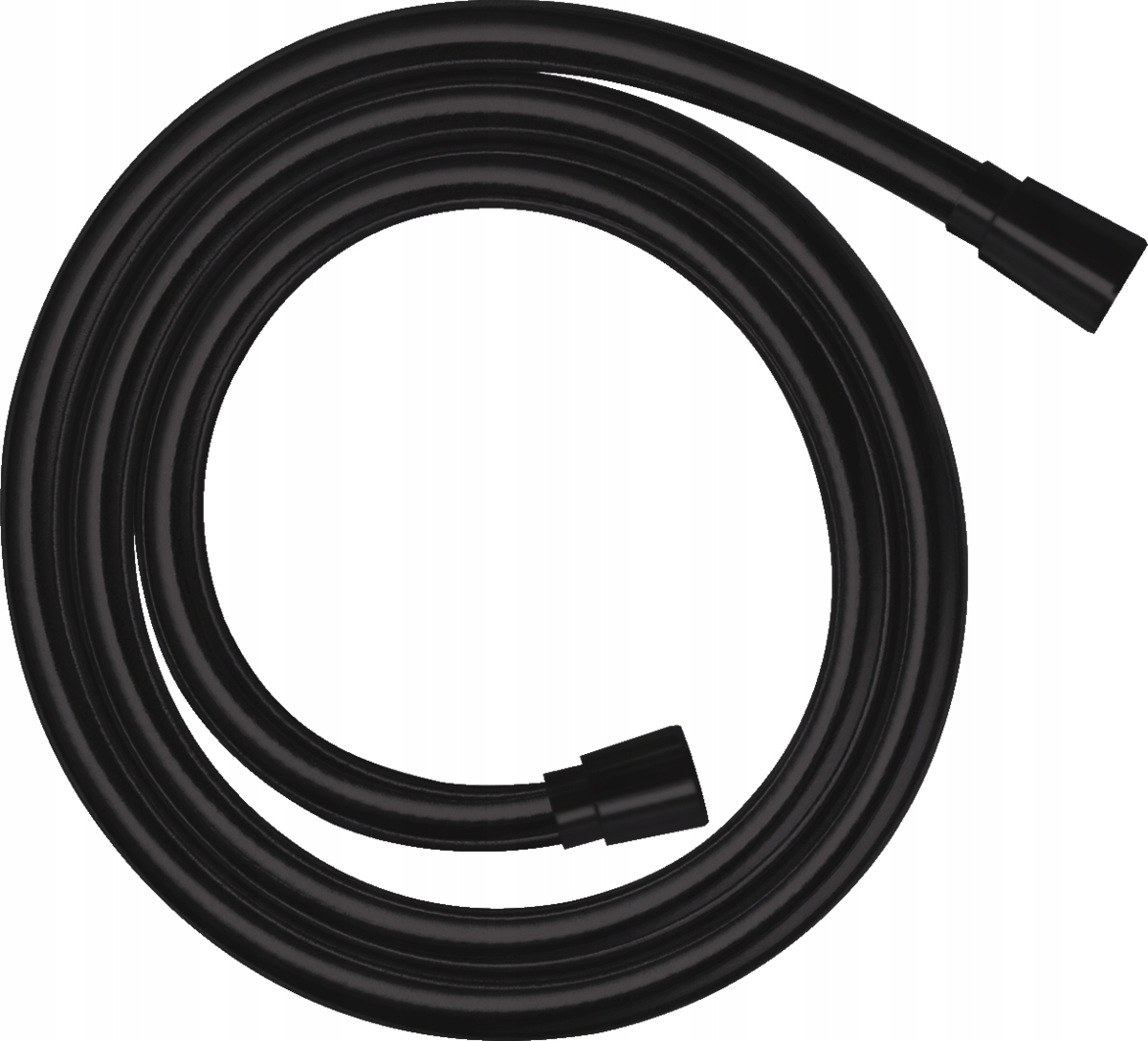 Hadice 125 cm černá matná Hansgrohe Isiflex