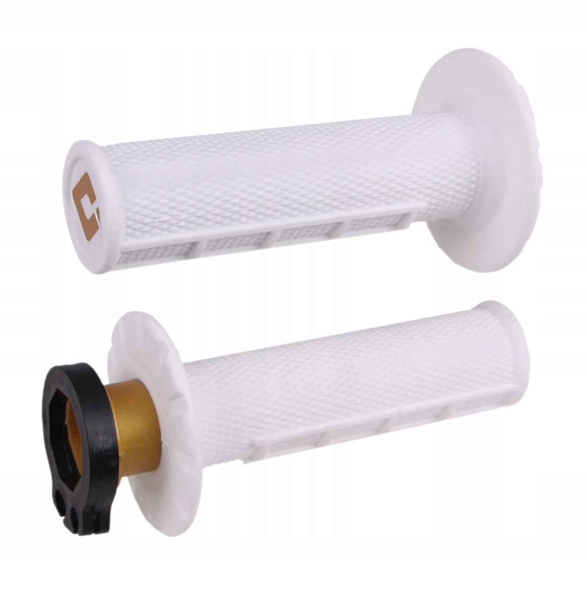 Odi Manžety Off Road Half Waffle MX V2 Lock-on Grip Farba Biela