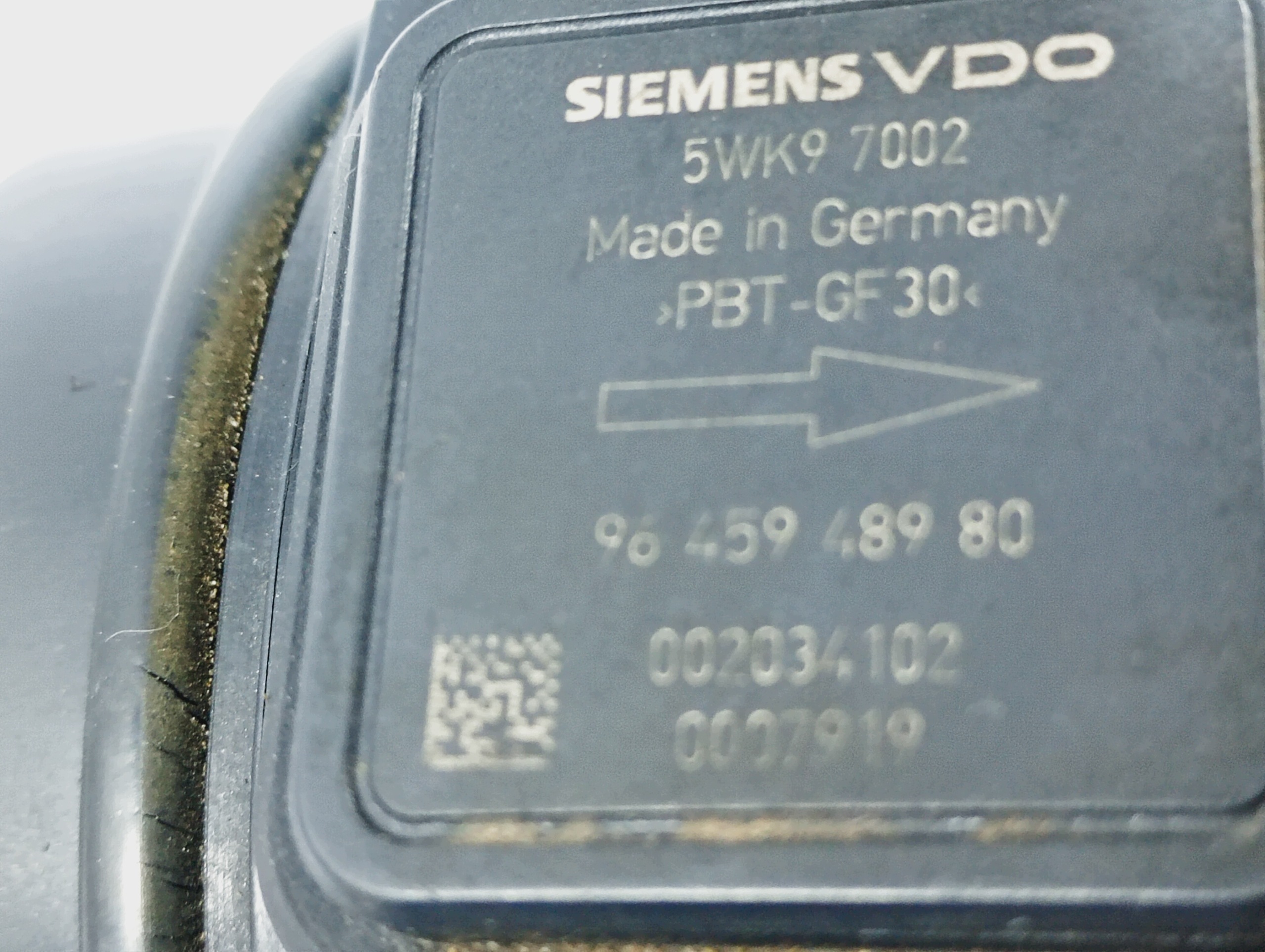 flow meter Peugeot 407 04-11 OE 9645948980