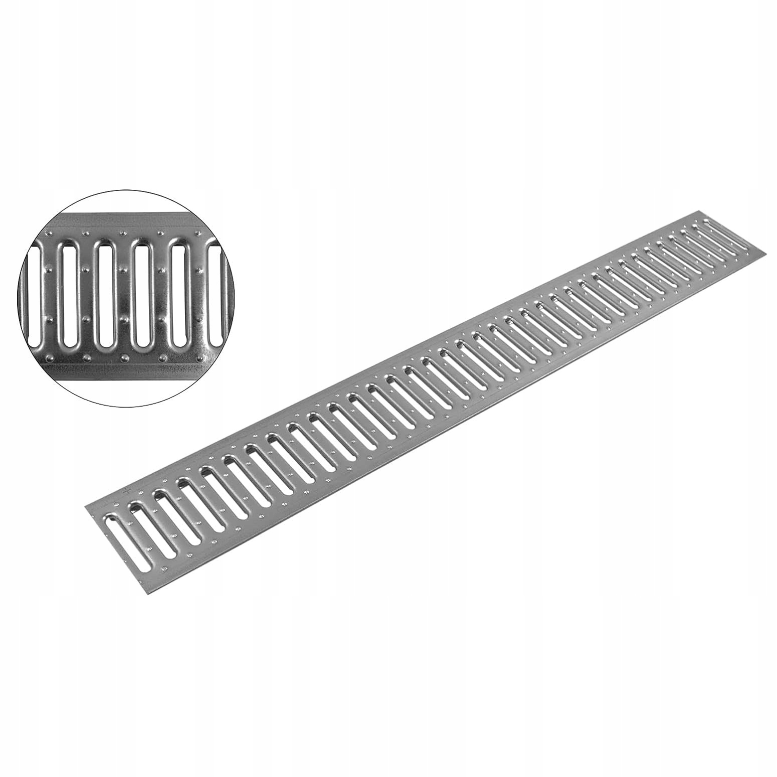 Rošt z pozinkované oceli s příčnými mosty 1 m Gala Aco