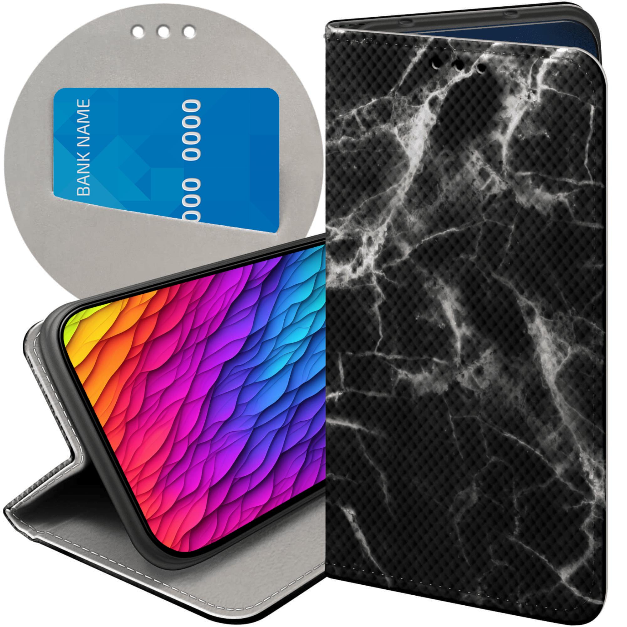 Etui Z Klapką Do Xiaomi Poco M3 Pro M3 Pro 5G Marmur Marble Futerał