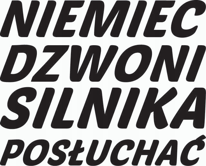 

Naklejka na auto Niemiec Dzwoni Silnika Posłuchać
