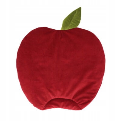 Levně Mimiko Velvet Form podložka Jablko 47x47 cm