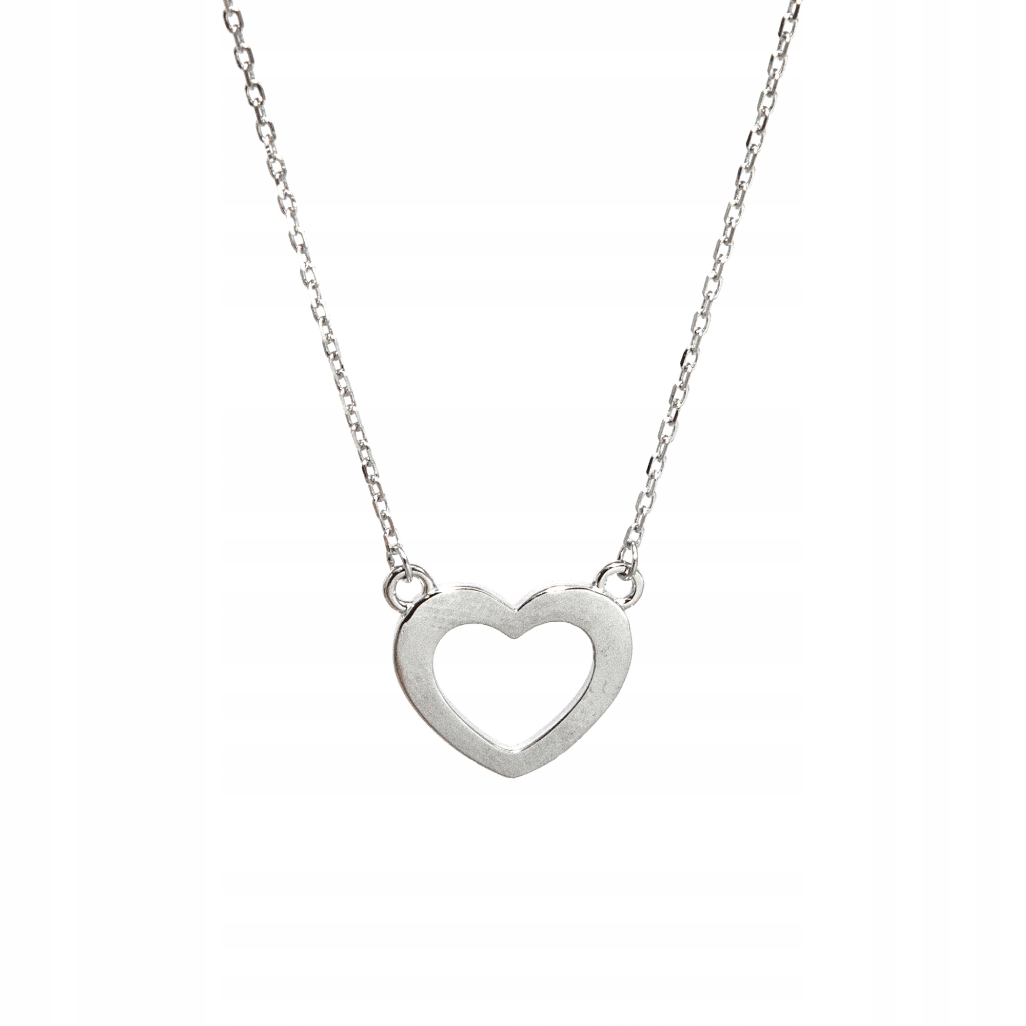 Stříbrný náhrdelník srdce srdíčko stříbro 925 Valentýn láska dárek