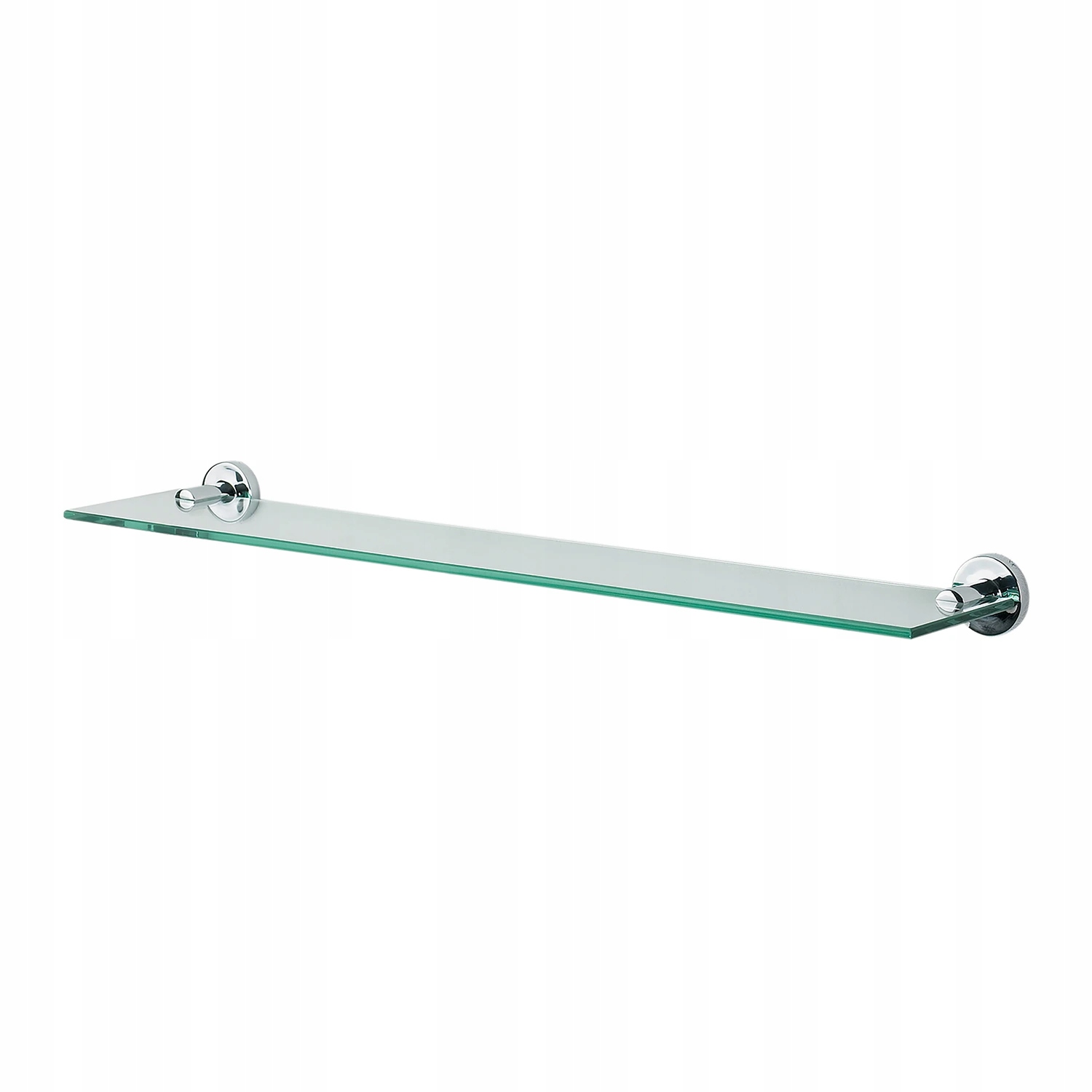 Spirella nástěnná polička Atlantic, chromovaná ocel, sklo, 60 cm