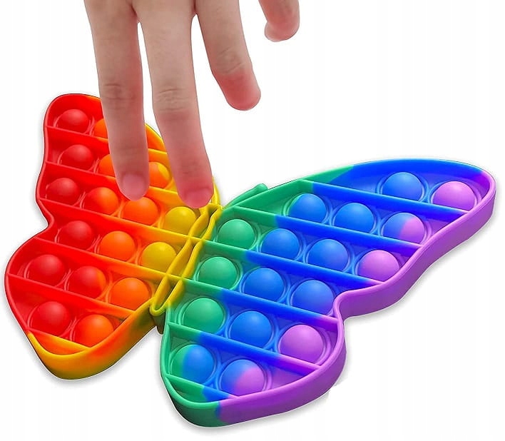 

Zabawka Sensoryczna Push Bubble Pop It Motyl