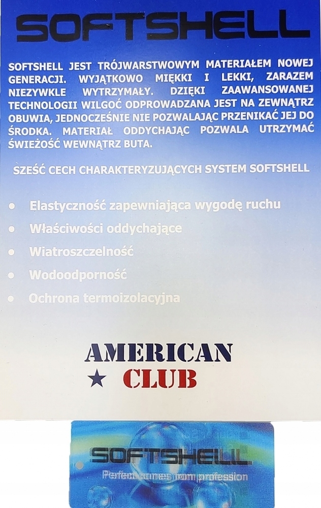 DAMSKIE BUTY TURYSTYCZNE SOFTSHELL TREKKINGOWE Oryginalne opakowanie producenta pudełko