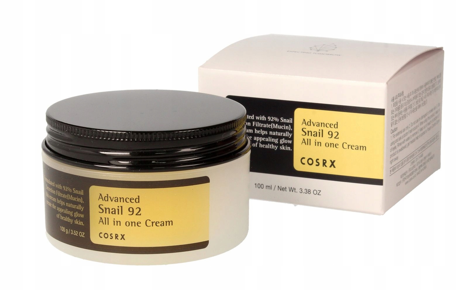 Cosrx Advanced Snail 92% Krém S Hlemýždím Slizem 100 G